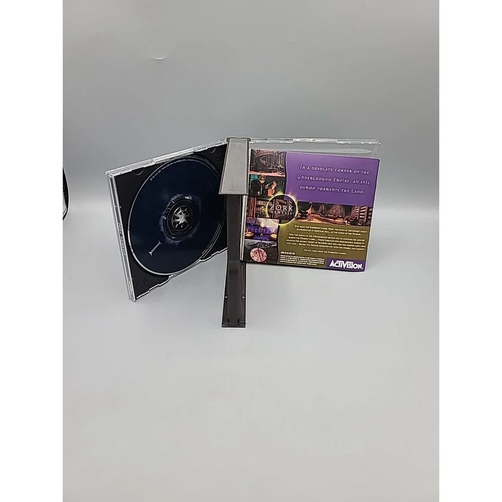 Zork Nemesis Activision PC Game With Manual and All 3 Discs Cult Game